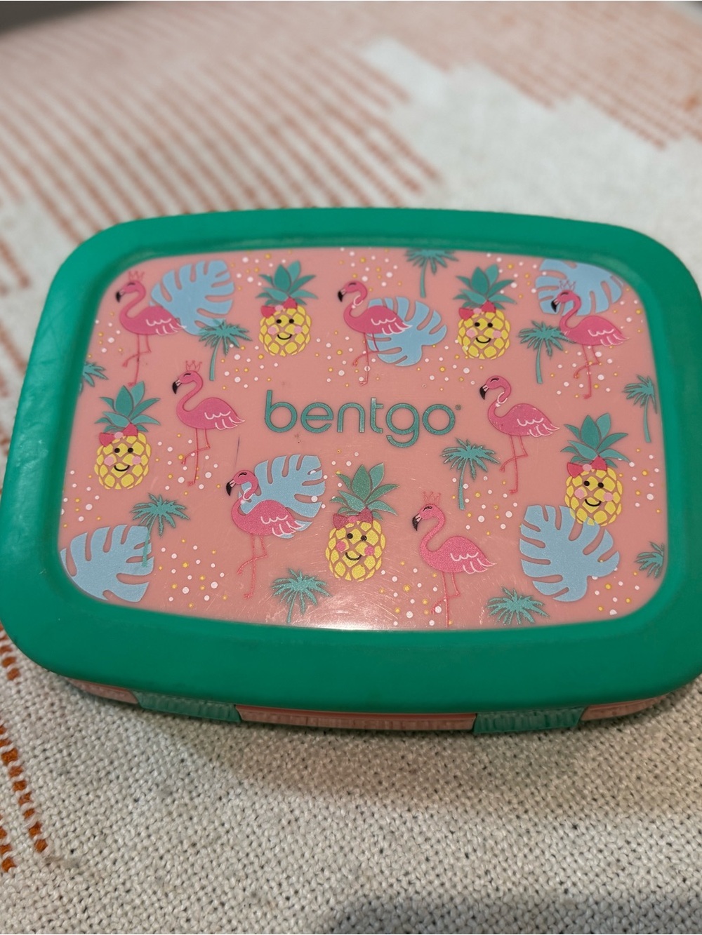 Bentgo Kids Flamingo Pineapple Bentgo Lunch Box